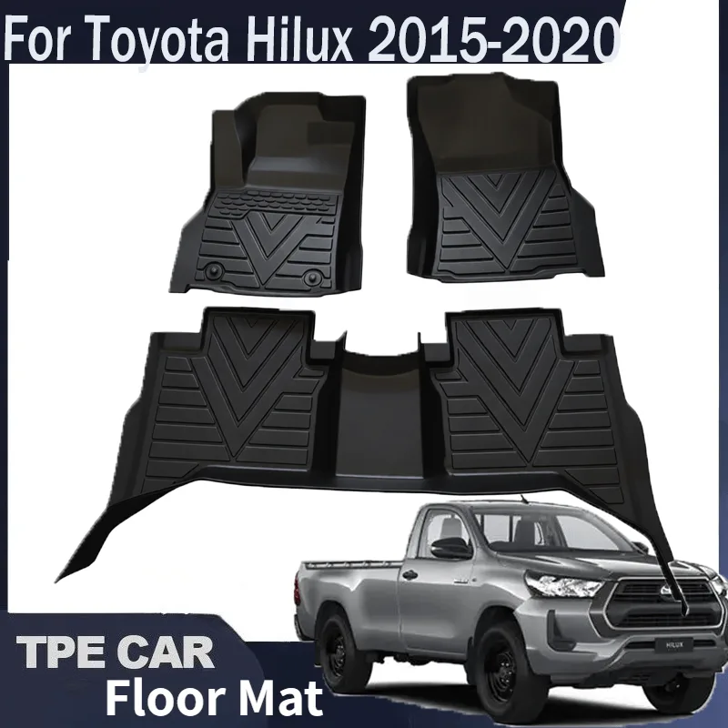 Car Floor Mat Rubber - Alfombrillas de TPE para coche, alfombrilla