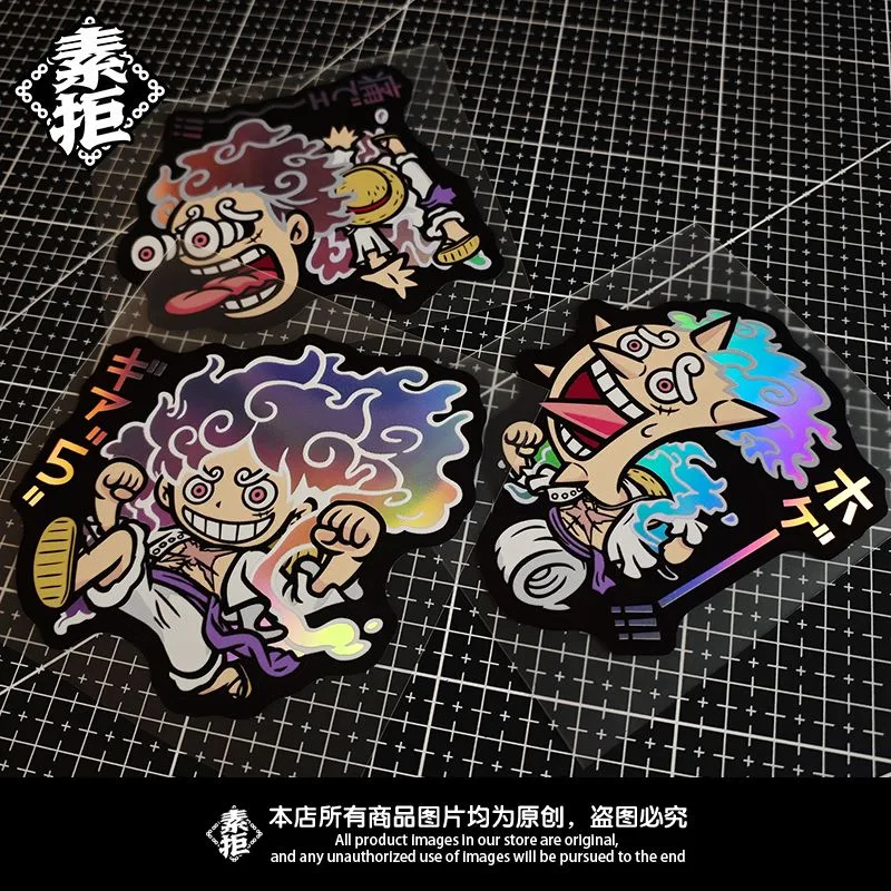 D.A.D Car Accessories - Pegatina láser de One Piece Nika