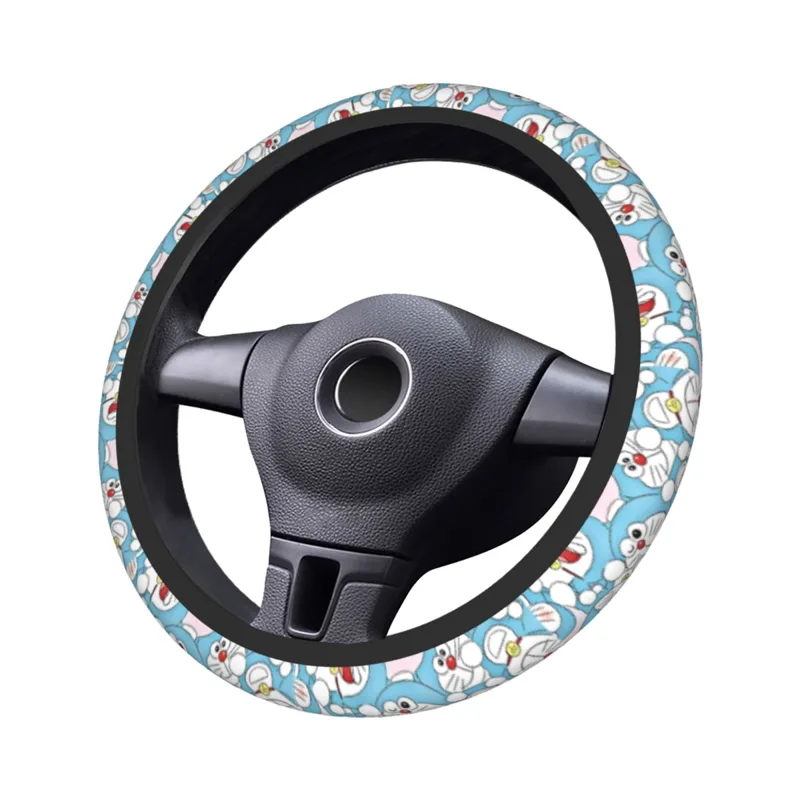 D.A.D Car Accessories - Funda Universal para Volante Doraemon para