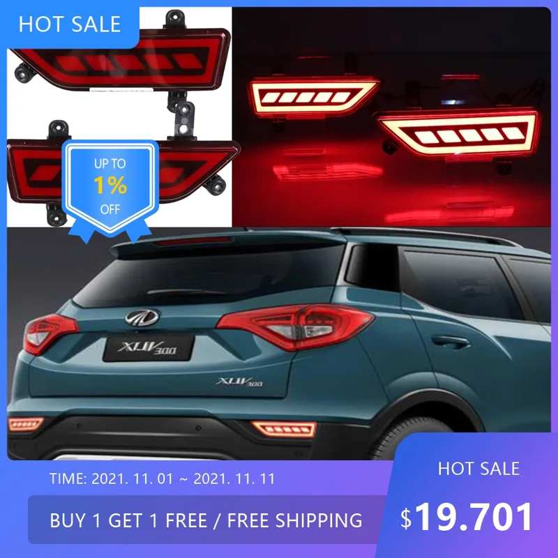 Car Accessories Xuv 300 - Luz trasera LED para Mahindra XUV300,