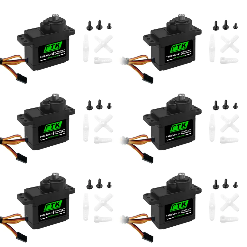 D.A.D Car Accessories - Servo Digital PTK 7452 MG-D 9g