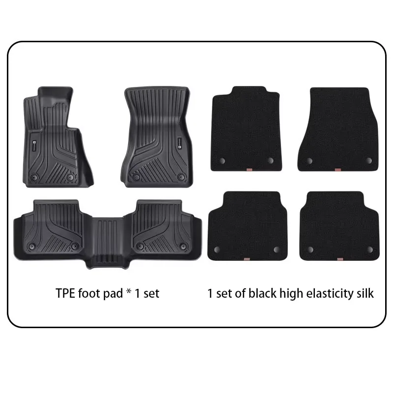 Car Floor Mat Rubber - Alfombrillas de TPE personalizadas para mercedes-benz