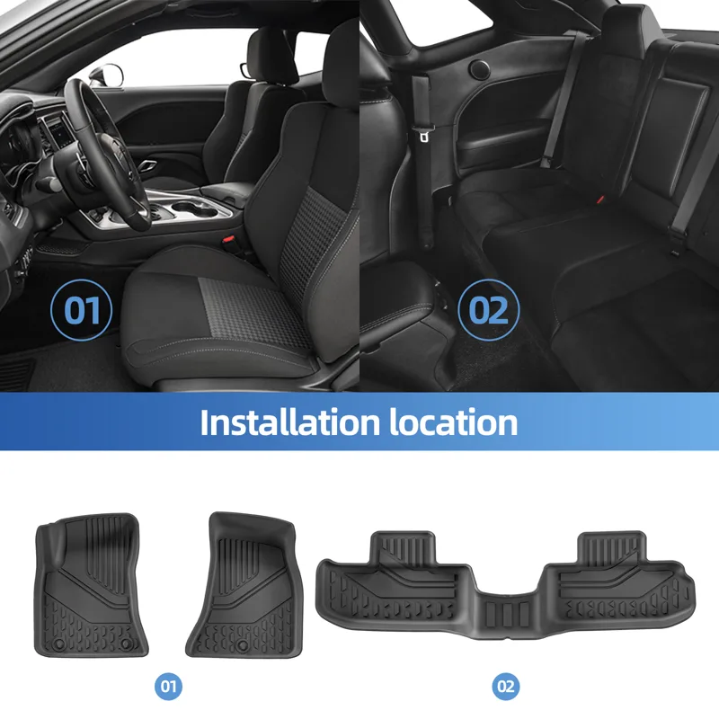 Alfombrillas 3D de TPE para Do - Car Floor Mat Rubber reseña y precio