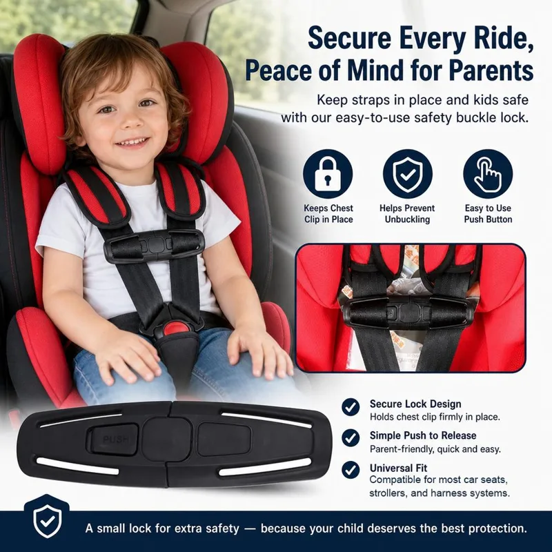 Clip de correa para asiento de - Car Accessories For Baby reseña y precio