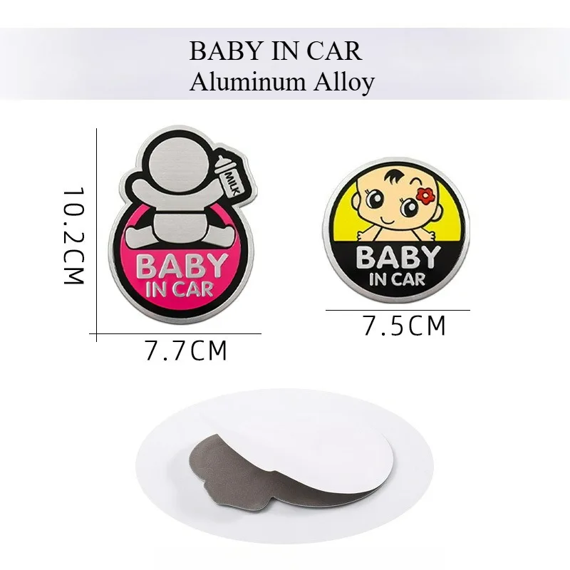 Pegatinas de advertencia para  - Car Accessories For Baby reseña y precio