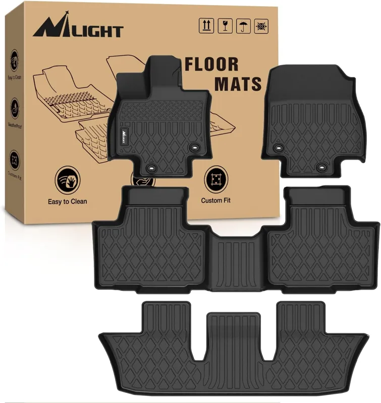 Tapetes de Piso TPE Nilight a  - Car Floor Mat Rubber reseña y precio