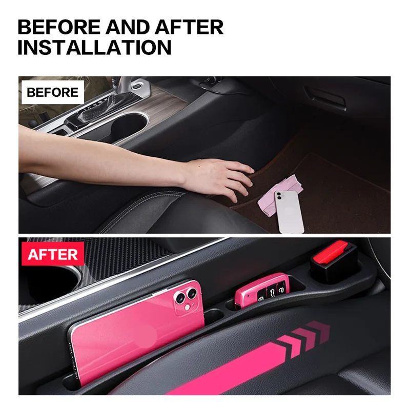 2X relleno de espacio de asien - D.A.D Car Accessories reseña y precio