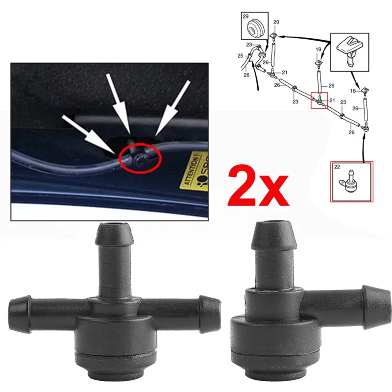 Válvula limpiaparabrisas delan - Car Accessories Uk reseña y precio
