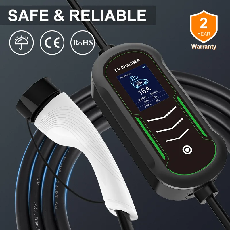 Cargadores ADPOWEV 16A EV Type - Car Accessories Uk reseña y precio