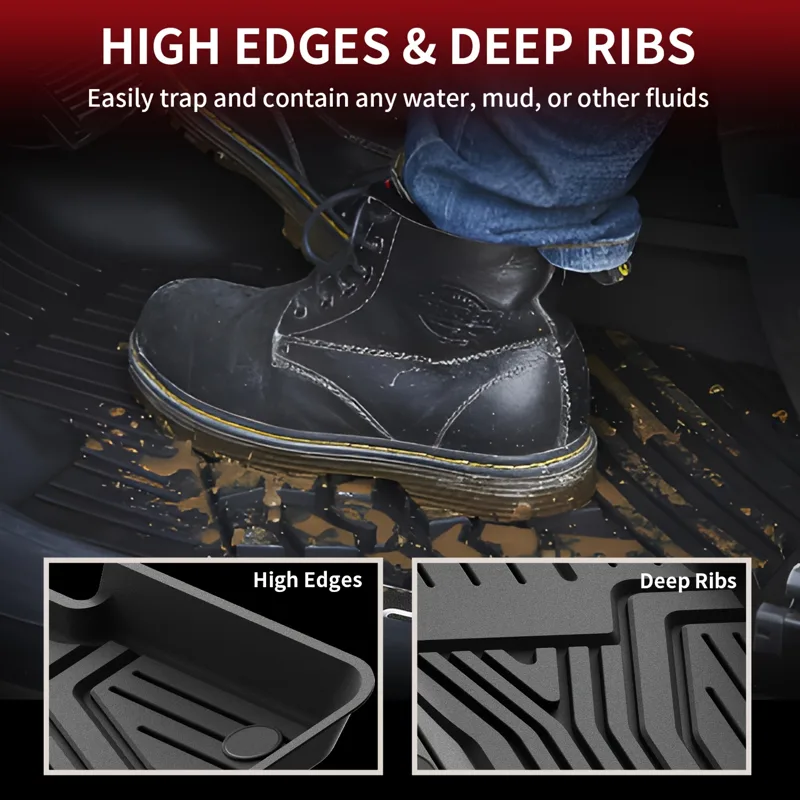 Alfombrillas de TPE para Toyot - Car Floor Mat Rubber reseña y precio