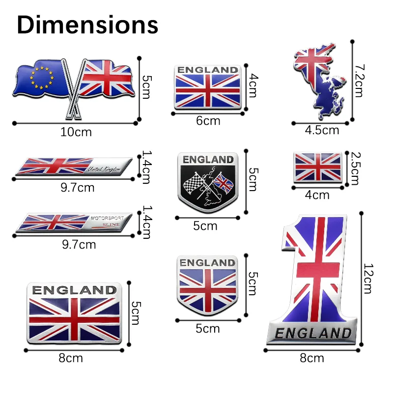 Emblema 3D de aluminio con map - Car Accessories Uk reseña y precio
