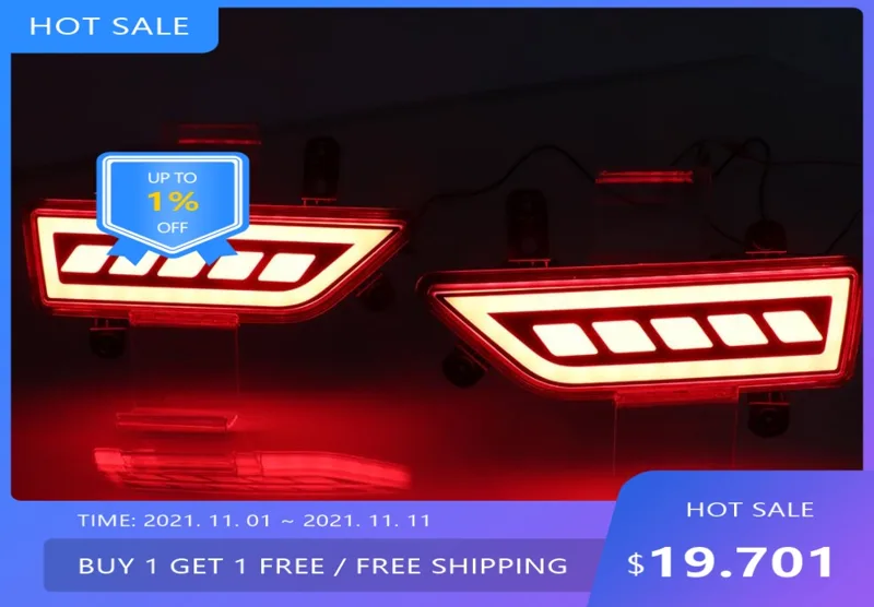 Luz trasera LED para Mahindra  - Car Accessories Xuv 300 reseña y precio