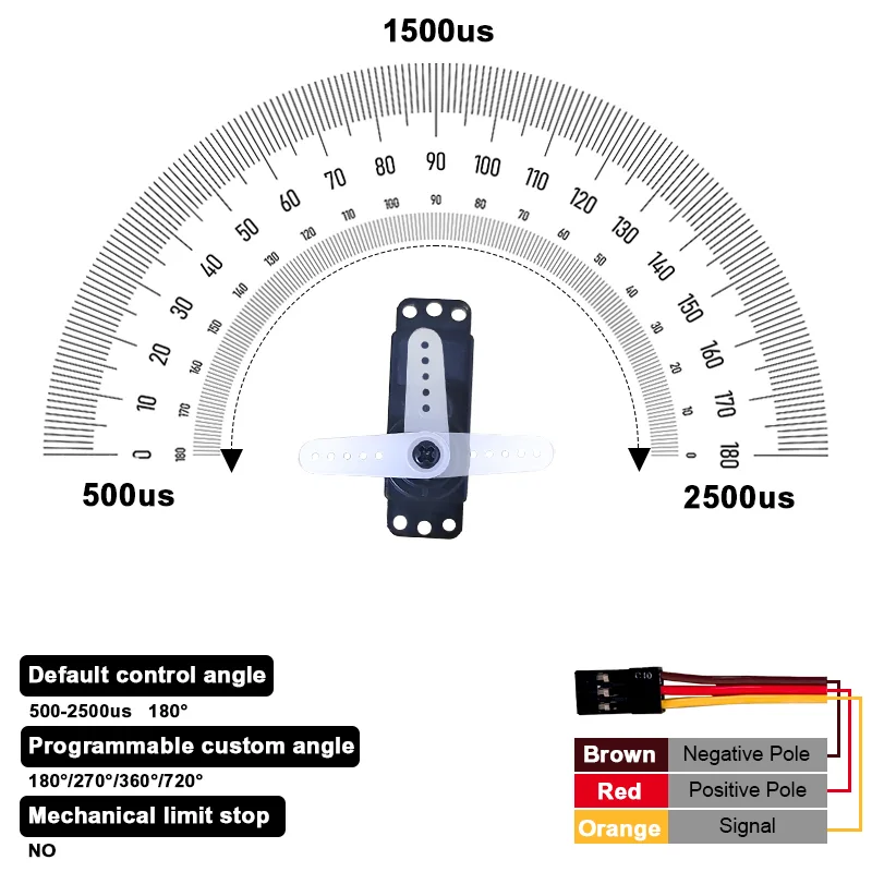 Servo Digital PTK 7452 MG-D 9g - D.A.D Car Accessories reseña y precio